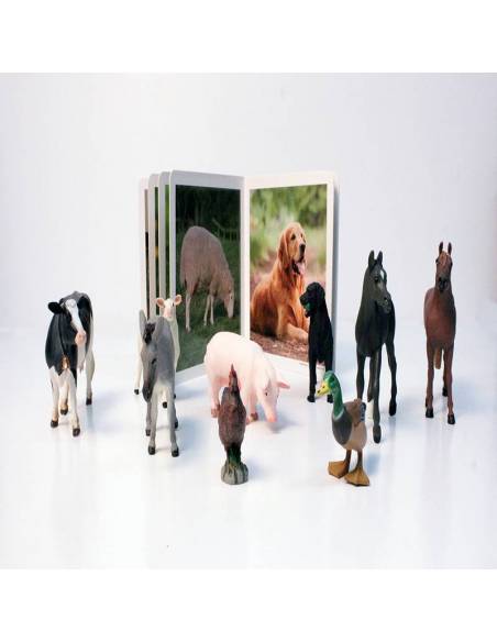 Cuento Imágenes Animales de la Granja Cartón