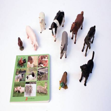 Cuento Imágenes Animales de la Granja Cartón