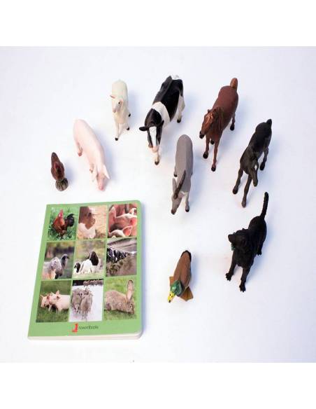 Cuento Imágenes Animales de la Granja Cartón