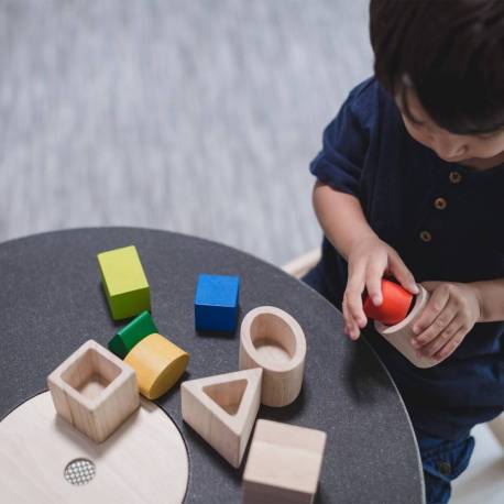 Formas geométricas encajables Plan Toys De 1 a 3 años