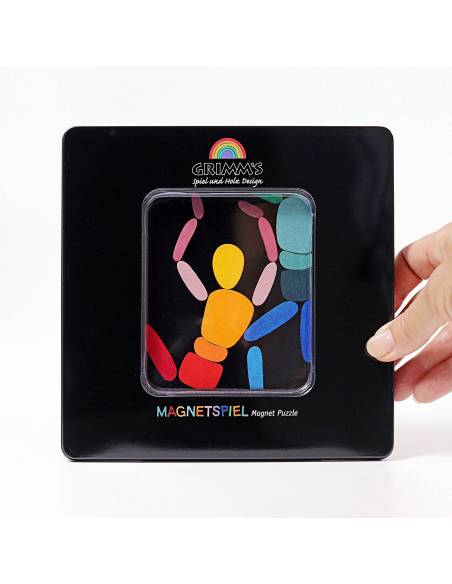 Puzzle magnético