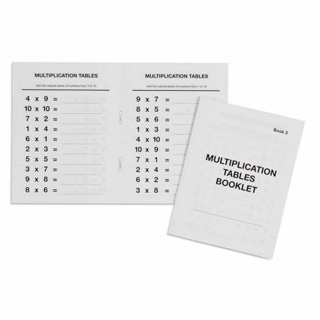 Libro tablas de multiplicación: 3 Nienhuis Operaciones Básicas