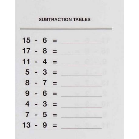 Libro tablas de sumas:1