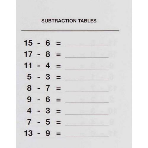 Libro tablas de sumas:1