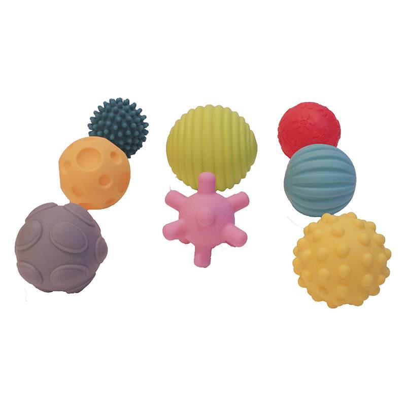 Montessori Toys - Pelotas sensoriales para bebés, juguetes