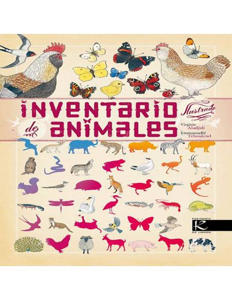 Inventario ilustrado de animales  Libros con Imágenes Reales