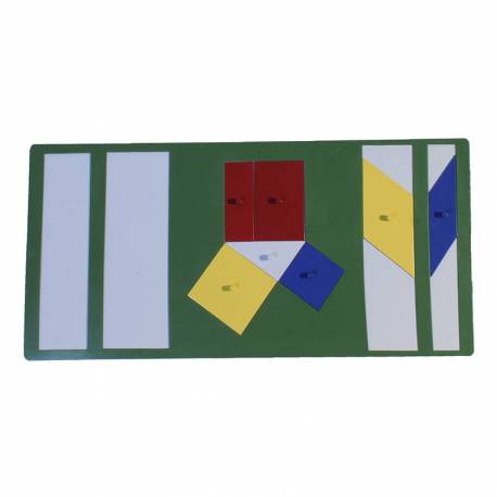 Teorema de pitágoras Montessori Montessori para todos Geometría y Álgebra