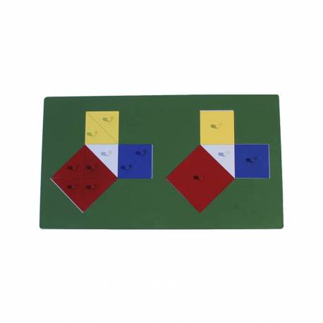 Teorema de pitágoras Montessori Montessori para todos Geometría y Álgebra