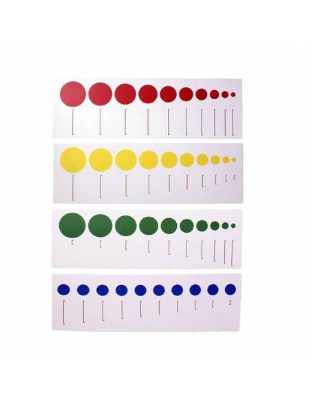 Tarjetas cilindros sin botón 1 Montessori para todos Sensorial