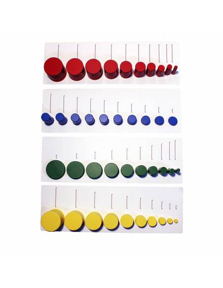 Tarjetas para cilindros (sin color)