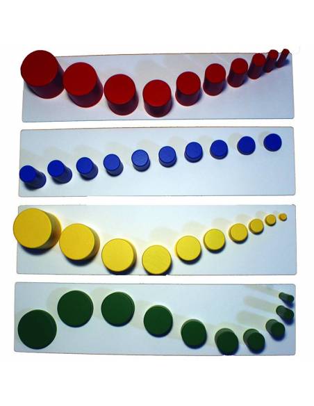 Tarjetas para cilindros (sin color)