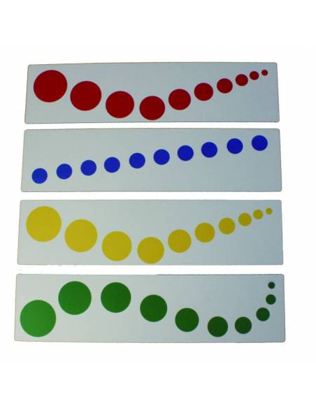Tarjetas combinaciones cilindros sin botón 2 Montessori para todos Sensorial