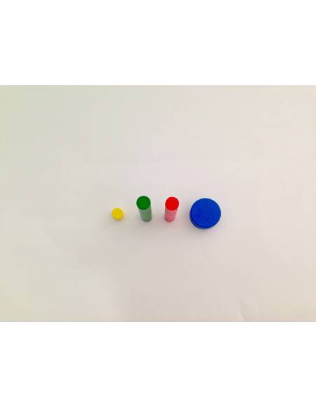 Repuesto Cilindro Sin Botón VERDE Montessori para todos Perlas y Repuestos