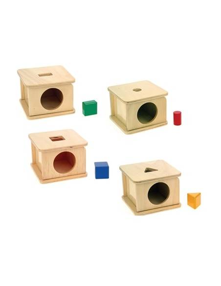 Cilindro pequeño - Caja permanencia abierta Montessori para todos De 1 a 3 años