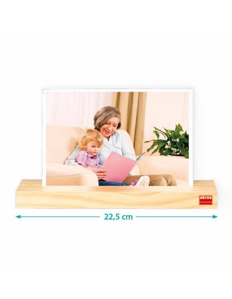 Soporte de madera para fichas