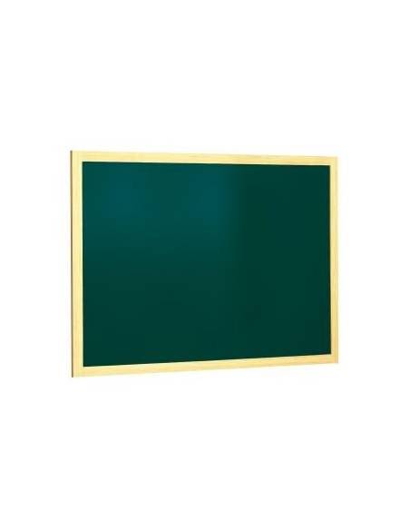 Pizarra verde con marco