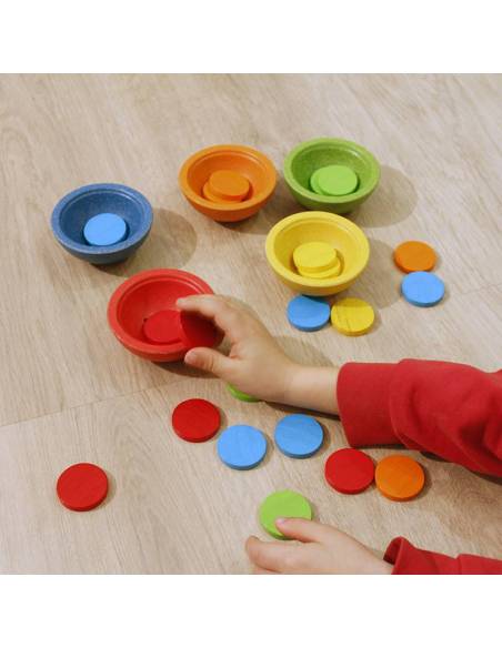 Tazas ordena y cuenta