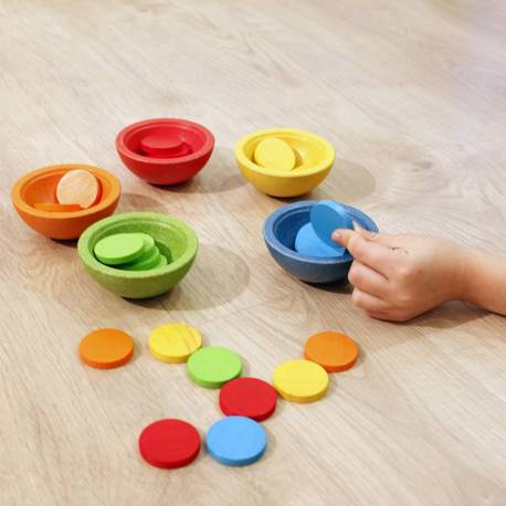 Tazas ordena y cuenta