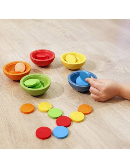 Tazas ordena y cuenta