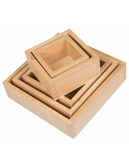 Nesting Boxes Montessori para todos De 1 a 3 años