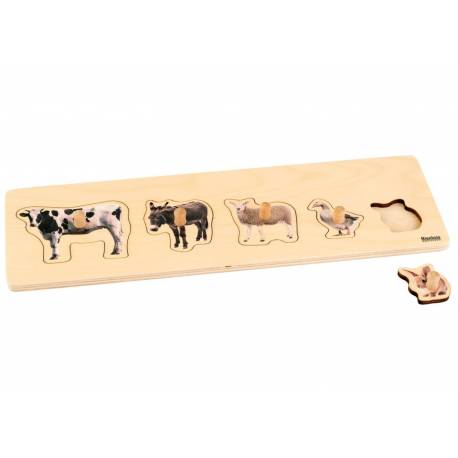 Puzzle animales salvajes Nienhuis