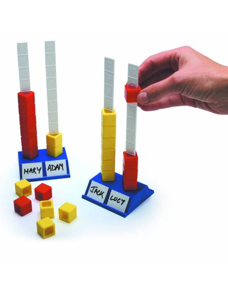 Ábaco sencillo 2 colores