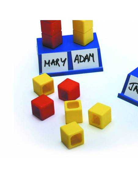 Ábaco sencillo 2 colores