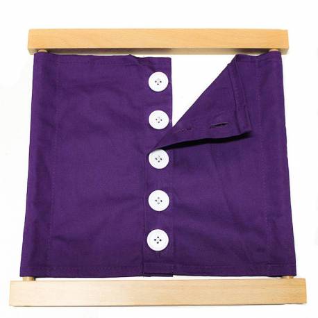 Bastidor de botones grandes