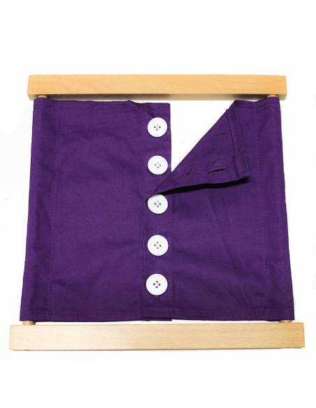 Bastidor de botones grandes