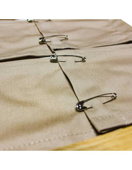 Bastidor con imperdibles