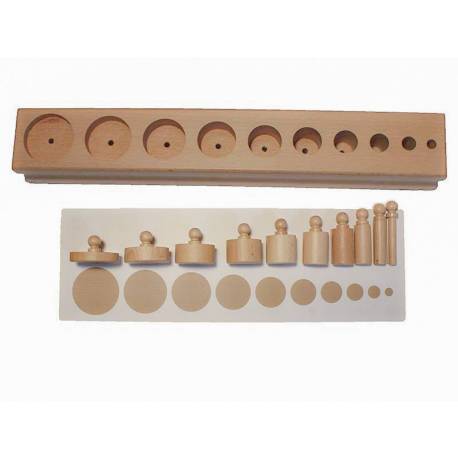 Tarjetas para cilindros (sin color)