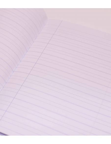 Libreta pauta Montessori DIN A4  5-50 hojas 70 gr Rojo