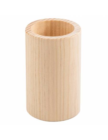 Bote en madera para lápices