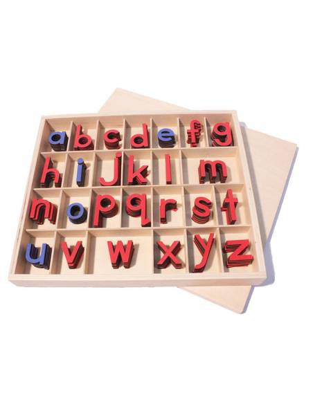 Abecedario móvil en imprenta