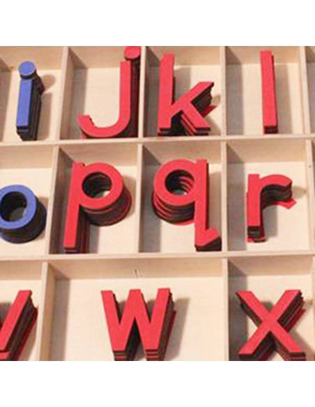 Abecedario móvil en imprenta