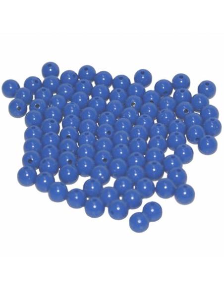 Cuentas en madera rojas