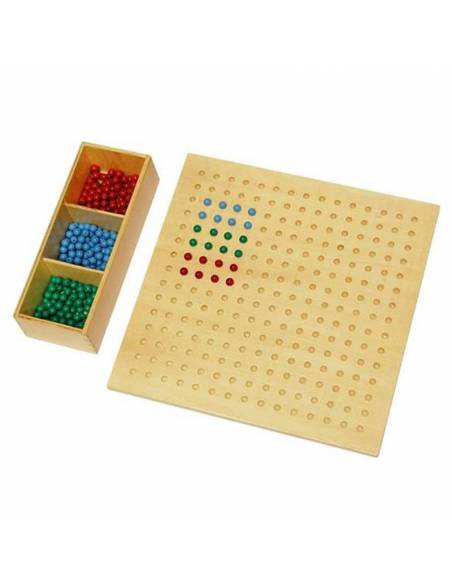 Tabla perforada Montessori para todos Operaciones Abstractas