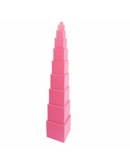 Torre Rosa Montessori para todos Sensorial