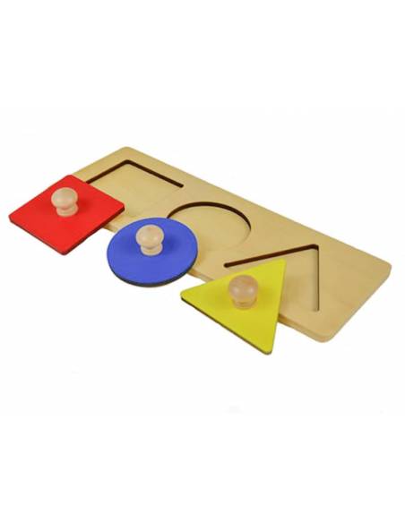 Puzzle primeras formas geométricas