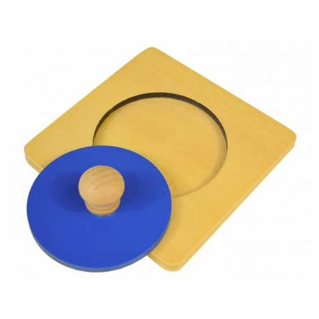 Círculo grande - Puzzle individual Montessori para todos De 1 a 3 años