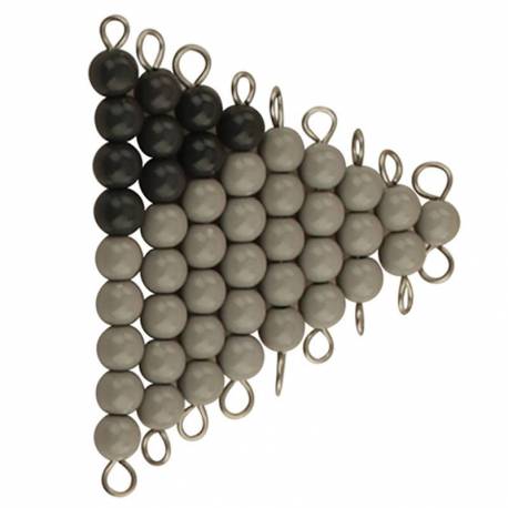 Perlas Serpiente gris y negra Montessori para todos Perlas y Repuestos 2