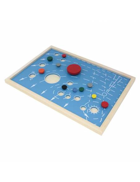Mapa - Puzzle de los planetas