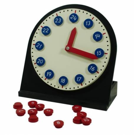 Orologio Montessori in legno 2