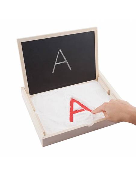 Bandeja preescritura con pizarra