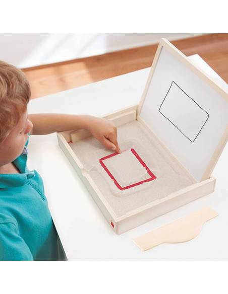 Bandeja preescritura con pizarra