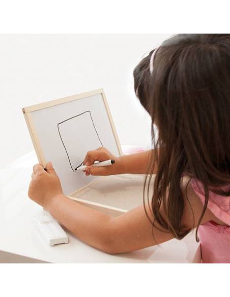 Bandeja preescritura con pizarra