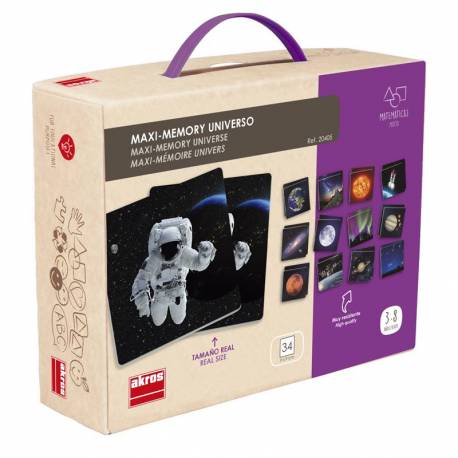 Maxi- memory Universo Akros Juegos de mesa