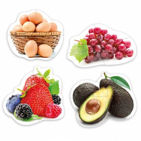 Maxi puzzles alimentos sanos 2