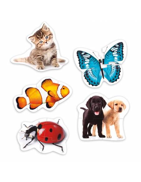 Maxi puzzles animales Akros De 1 a 3 años