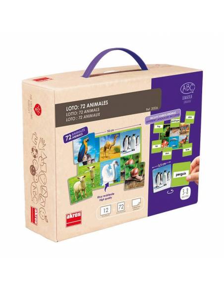 Loto: 72 animales